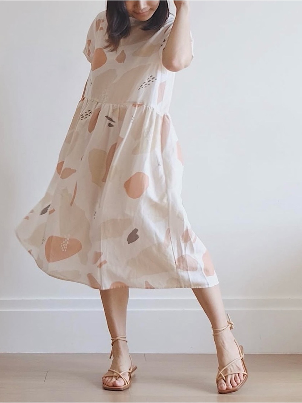 Tradlands Nico Dress in Caroline Print